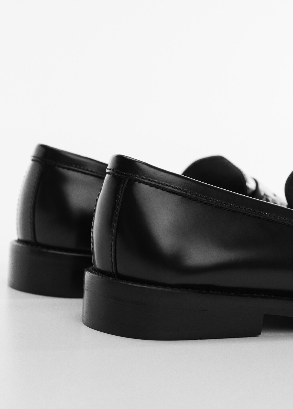 Leather penny loafers - Details of the article 1