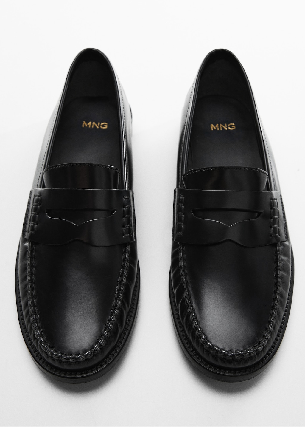 Leather penny loafers - Details of the article 5