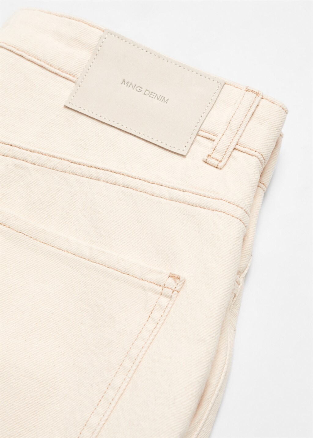 Regular-fit denim bermuda shorts - Details of the article 8