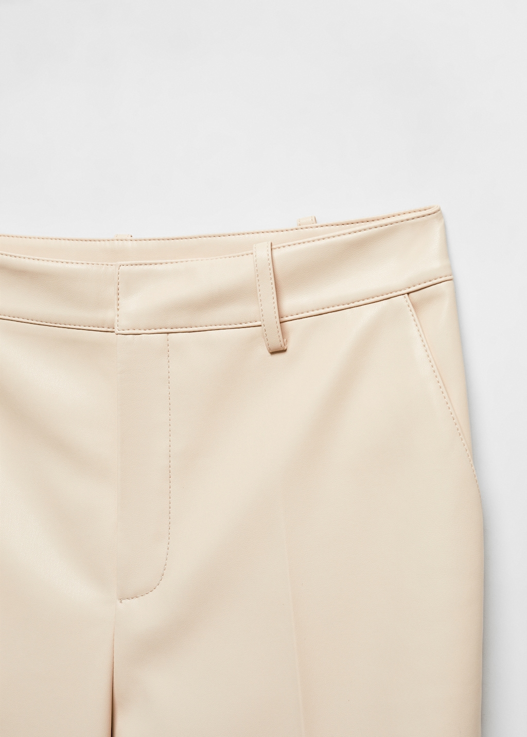 Pantalón wideleg efecto piel - Detalle del artículo 8