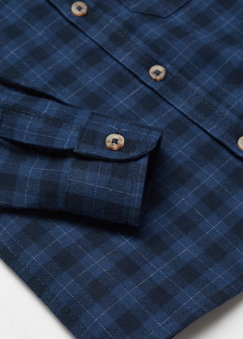 Regular-fit check shirt - Details of the article 0