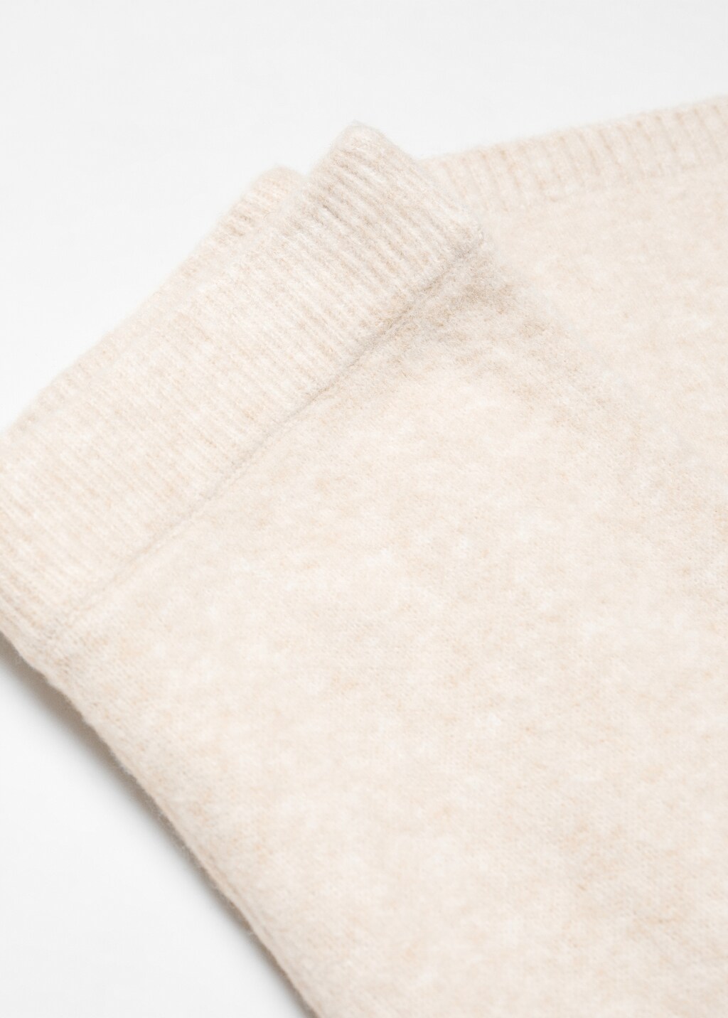 Cotton-linen knitted pants  - Details of the article 8