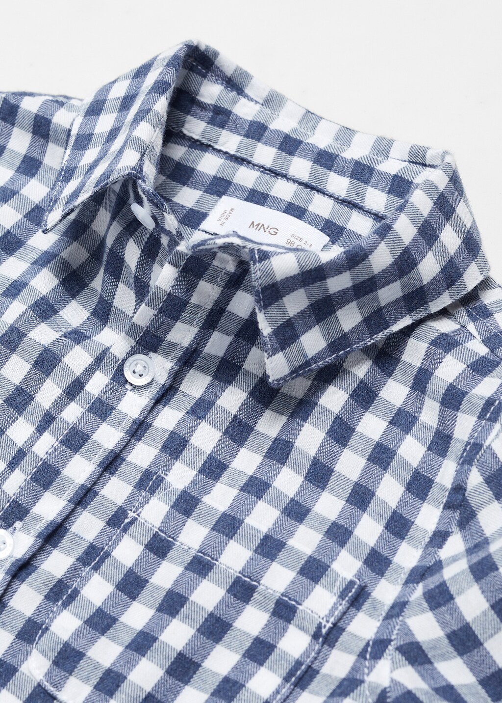 Slim-fit check shirt - Details of the article 8