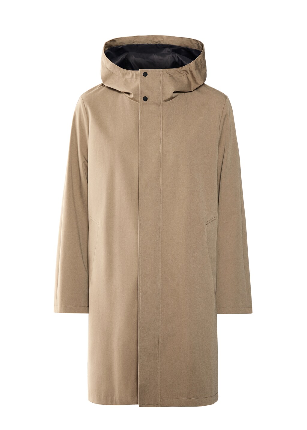 Water-repellent hooded parka - Article without model