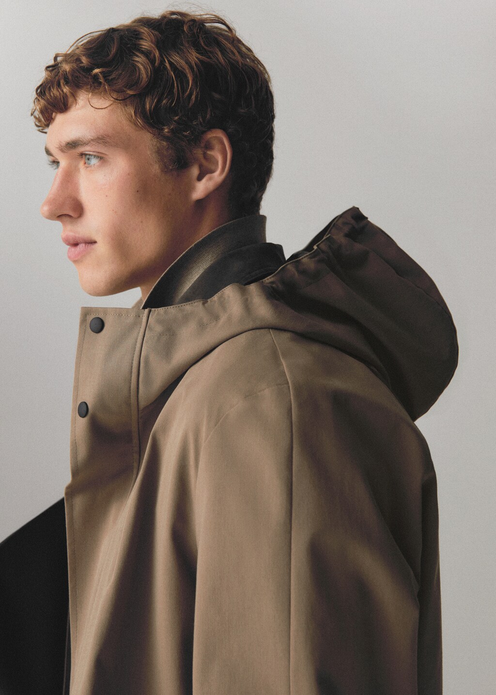 Water-repellent hooded parka - Details of the article 5