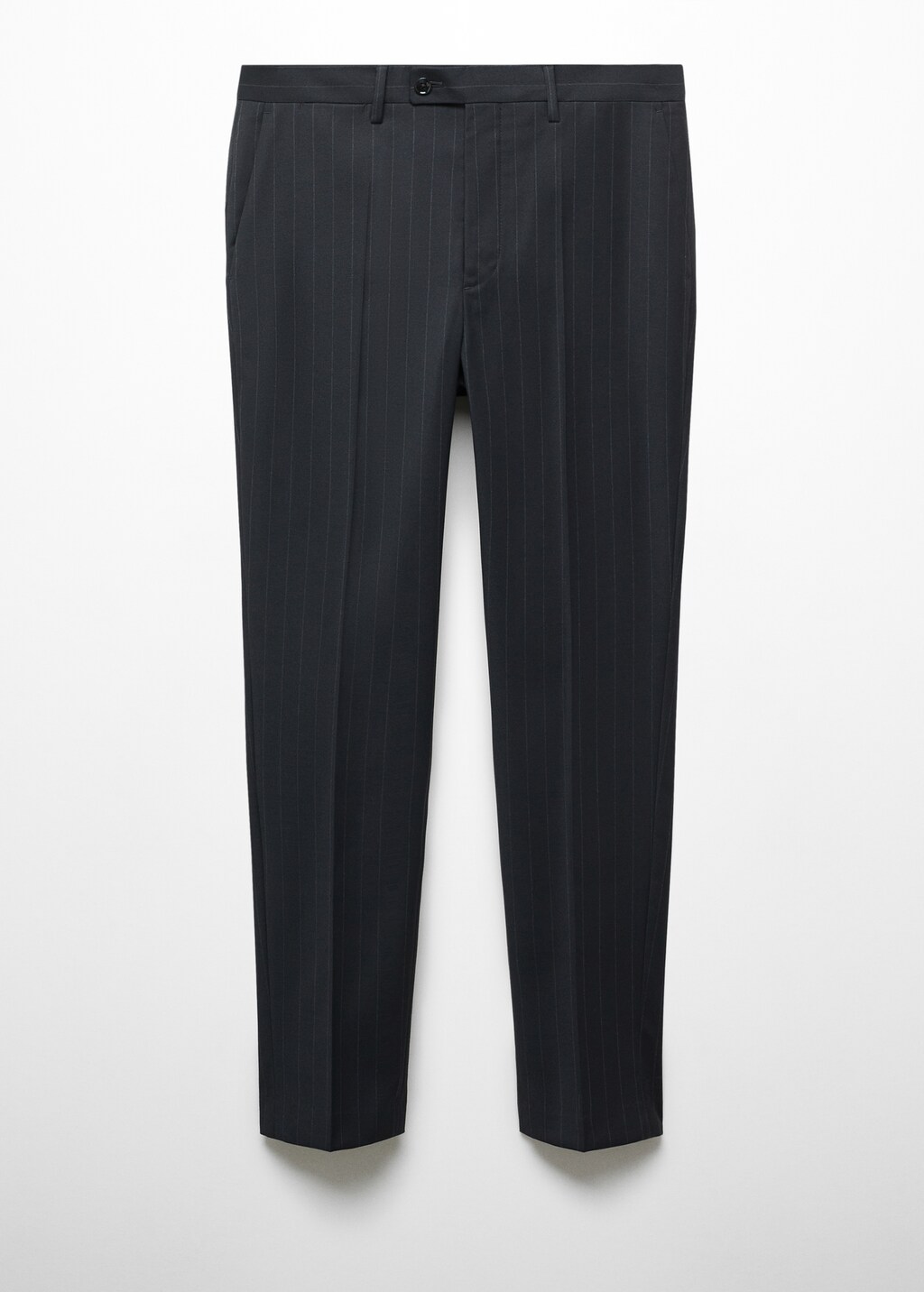 Stretch fabric slim-fit suit trousers - Article without model