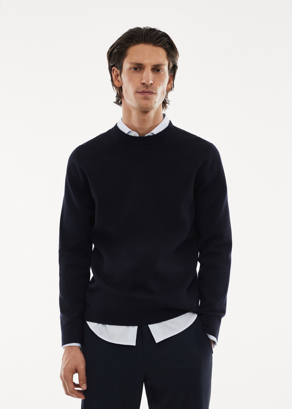 Thermoregulating fine-knit sweater - Medium plane