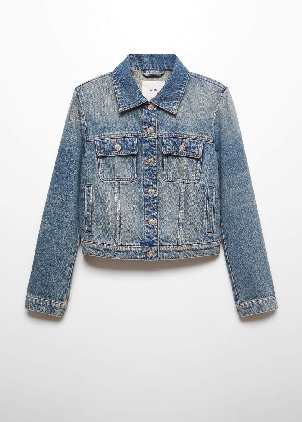 Pocketed denim jacket - Article without model