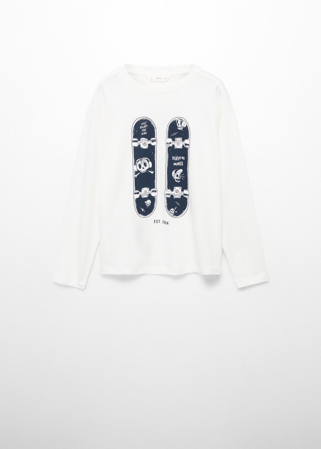 Printed long sleeve t-shirt - Article without model