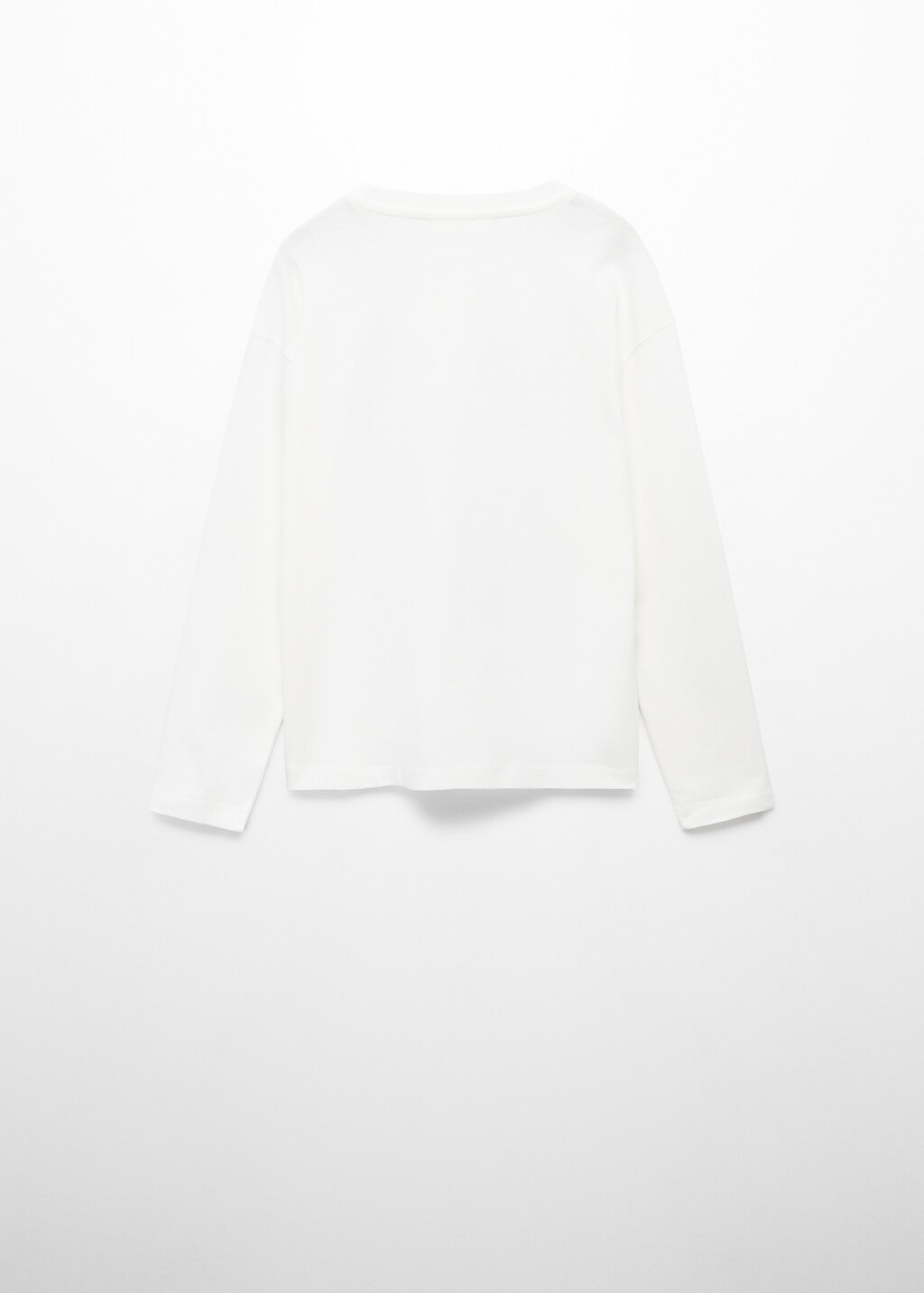 Printed long sleeve t-shirt - Reverse of the article