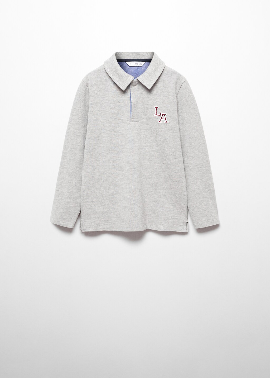 Long sleeves cotton polo - Article without model