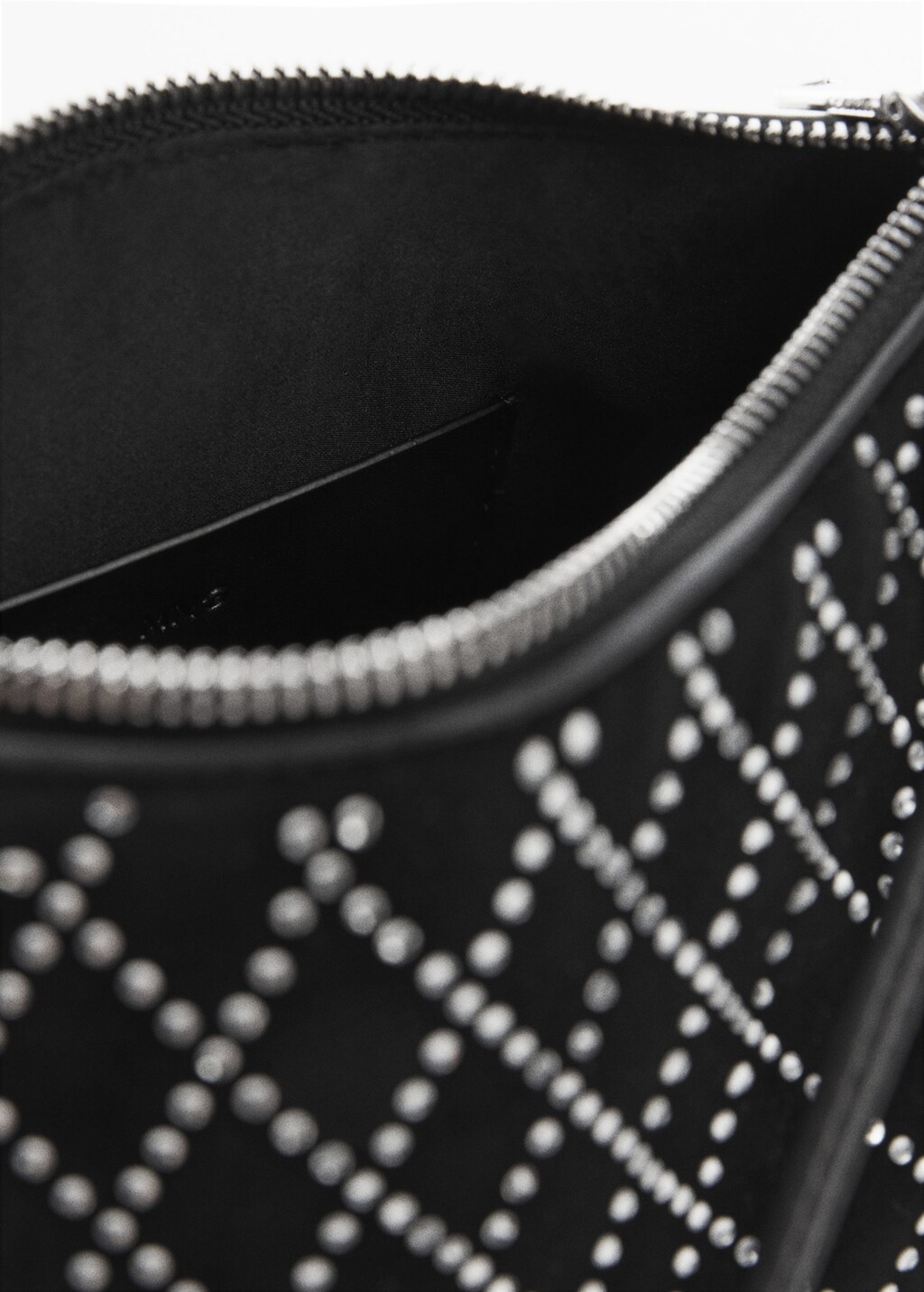 Shoulder bag with rhinestone detail - Details of the article 2