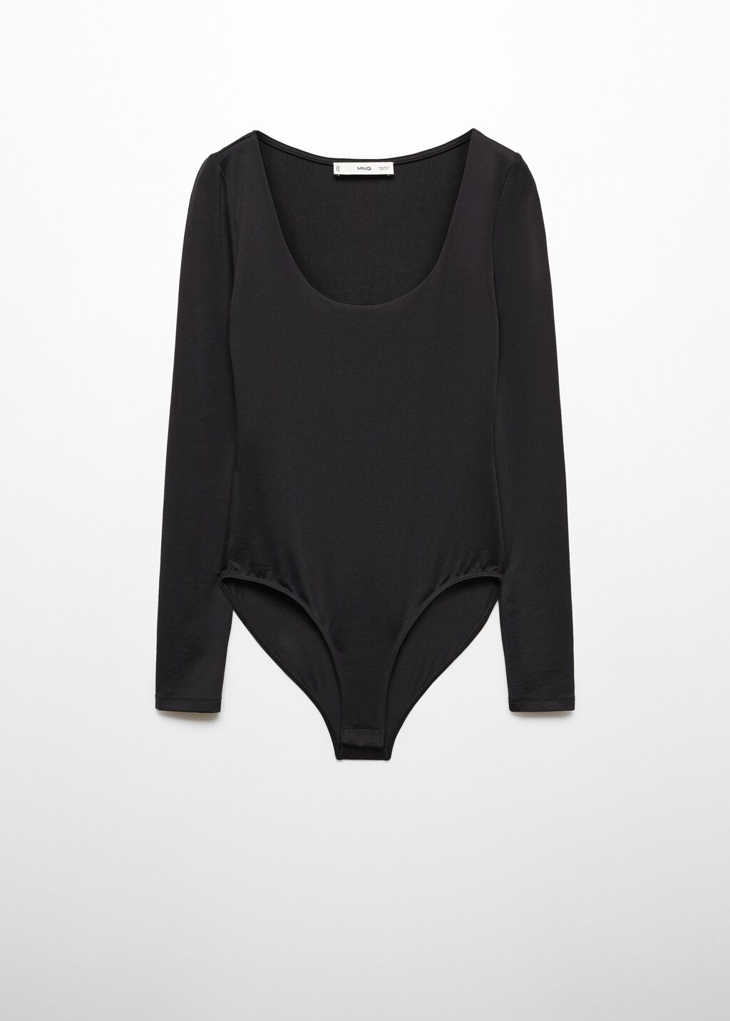 Low-cut halterneck bodysuit - Article without model