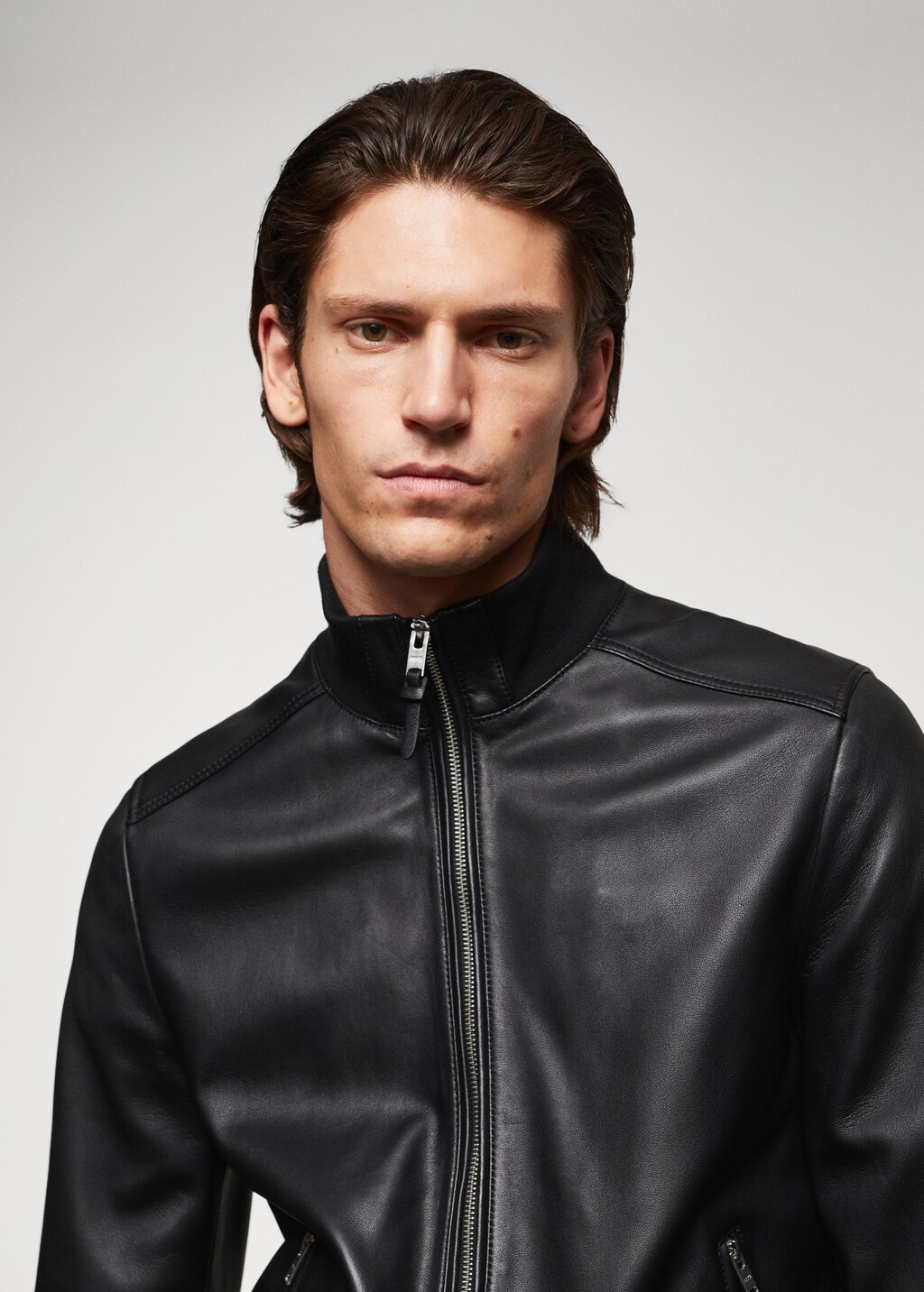 100% nappa leather jacket - Details of the article 1