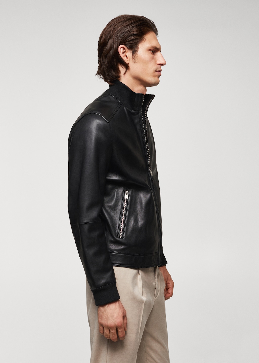 100% nappa leather jacket - Details of the article 4