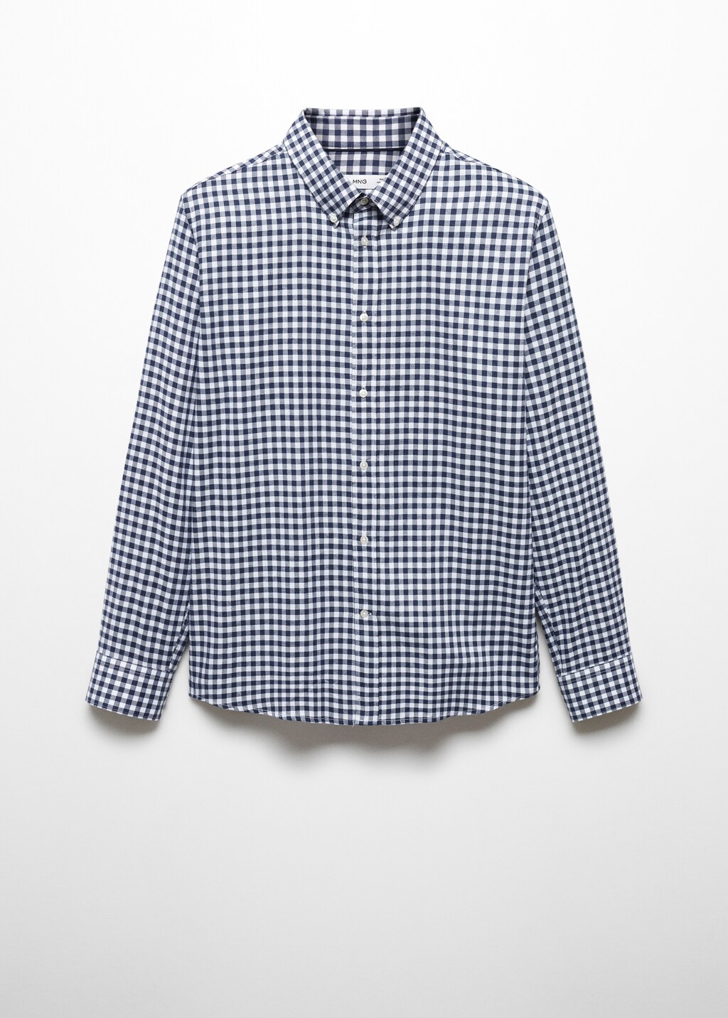 Gingham check cotton shirt - Article without model