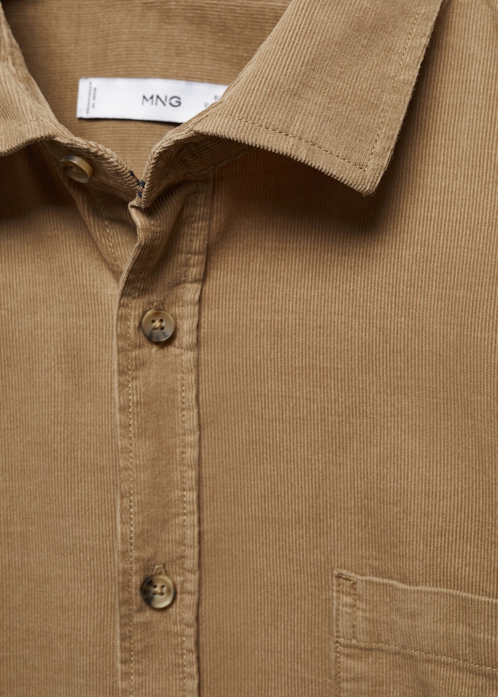 Camisa regular fit micropana - Detalle del artículo 8