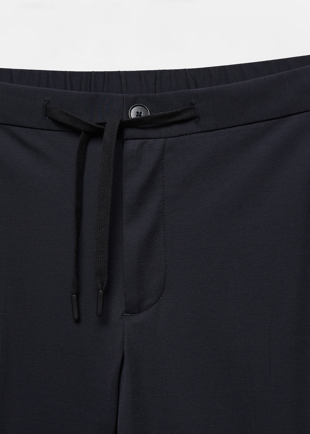 Stretch fabric slim-fit trousers - Details of the article 8