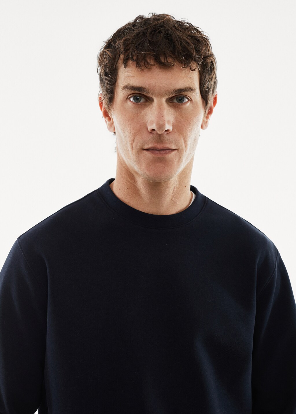 Breathable recycled fabric sweatshirt - Details of the article 1