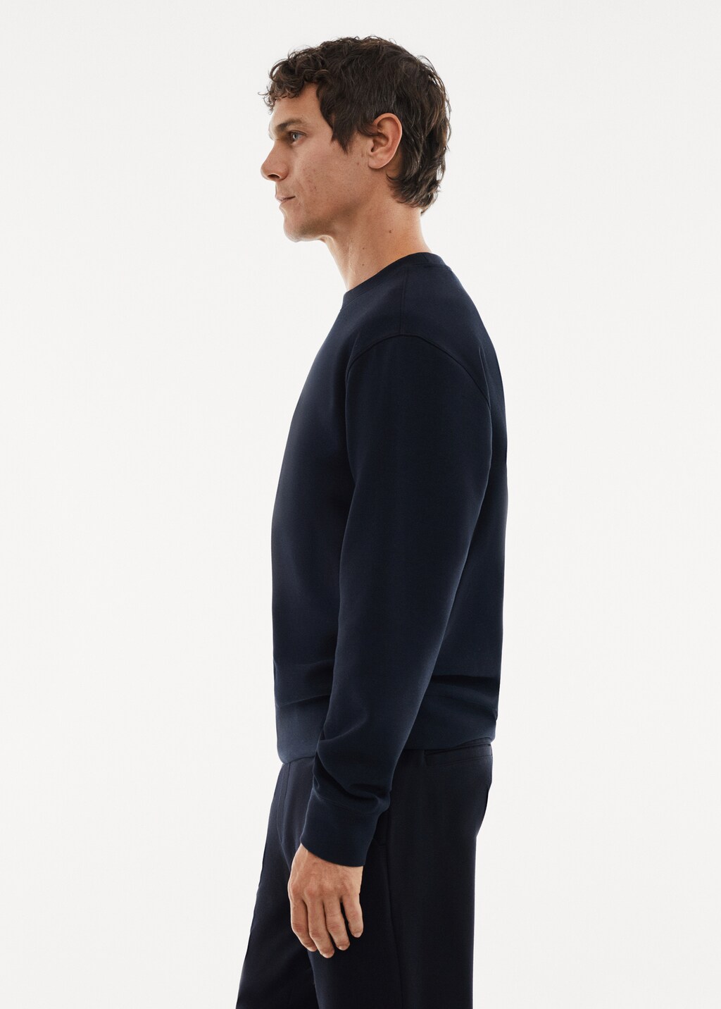 Breathable recycled fabric sweatshirt - Details of the article 2