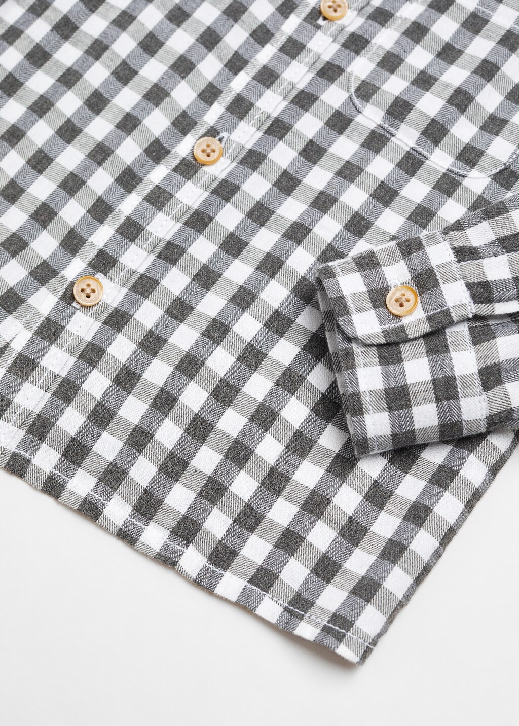 Regular-fit check shirt - Details of the article 0