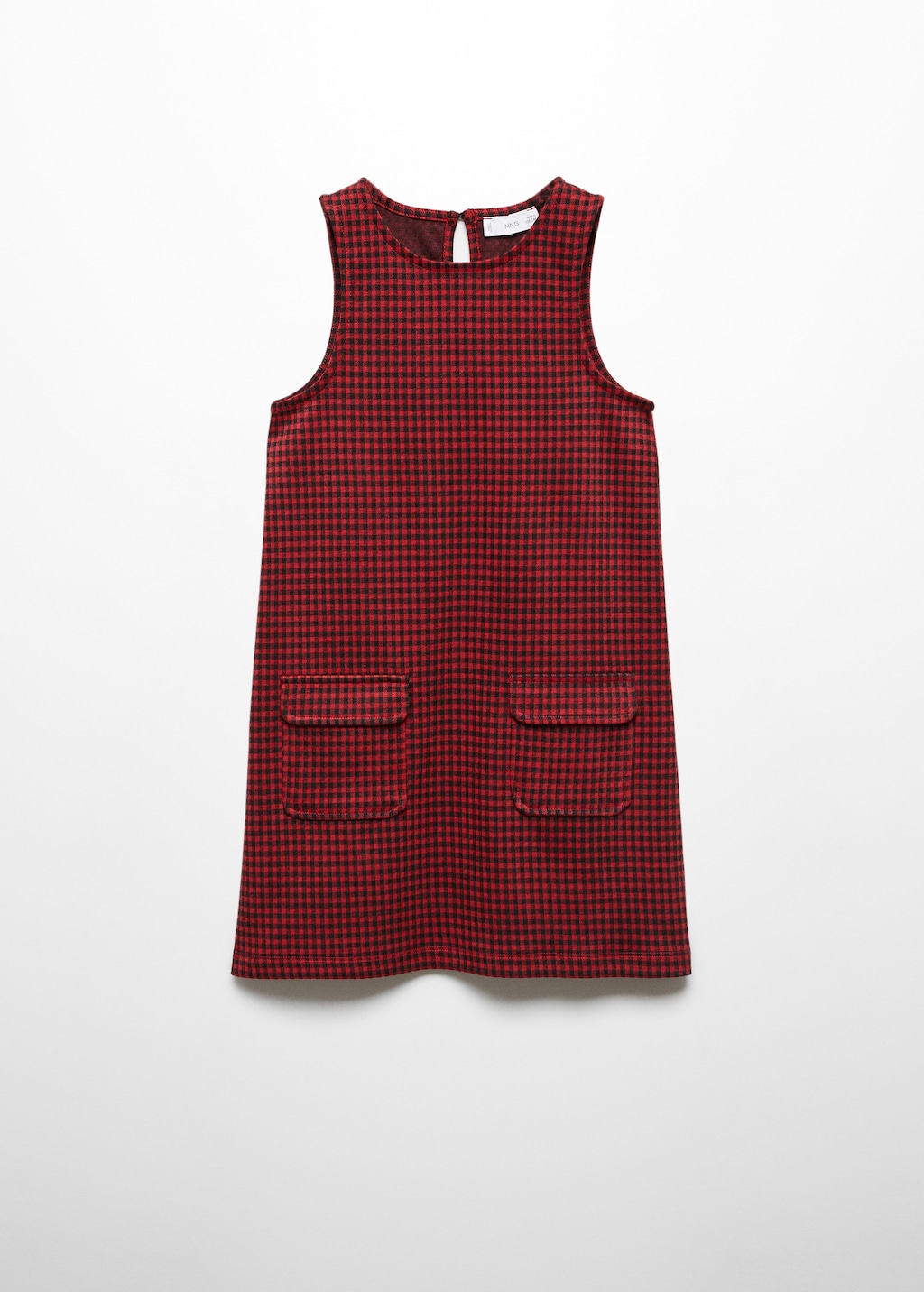 Houndstooth pinafore dress - Article without model