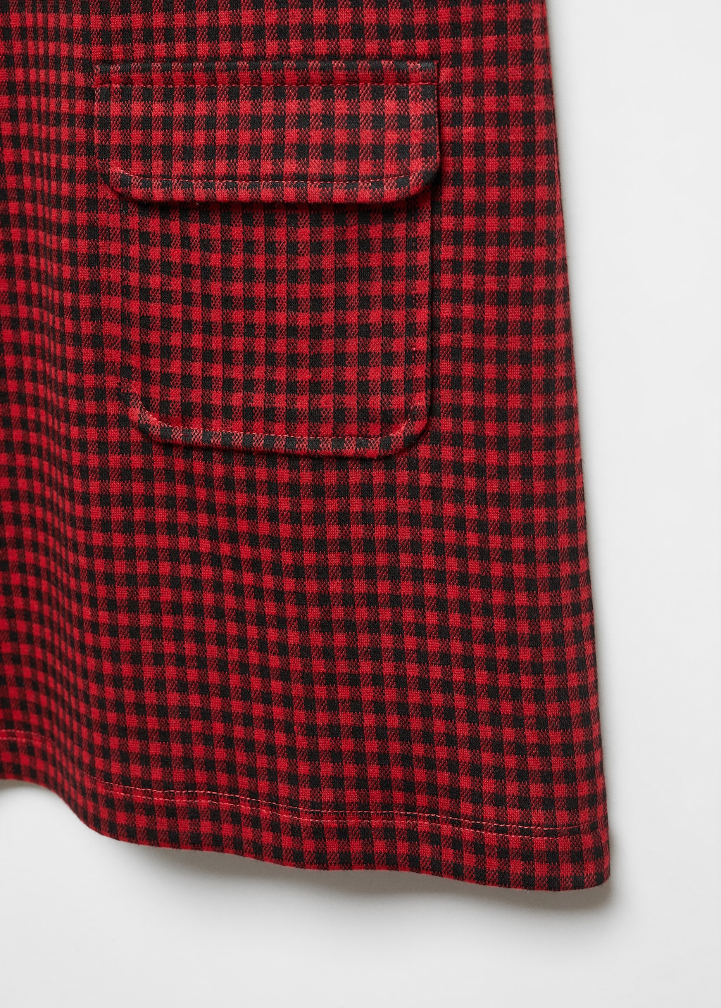 Houndstooth pinafore dress - Details of the article 8