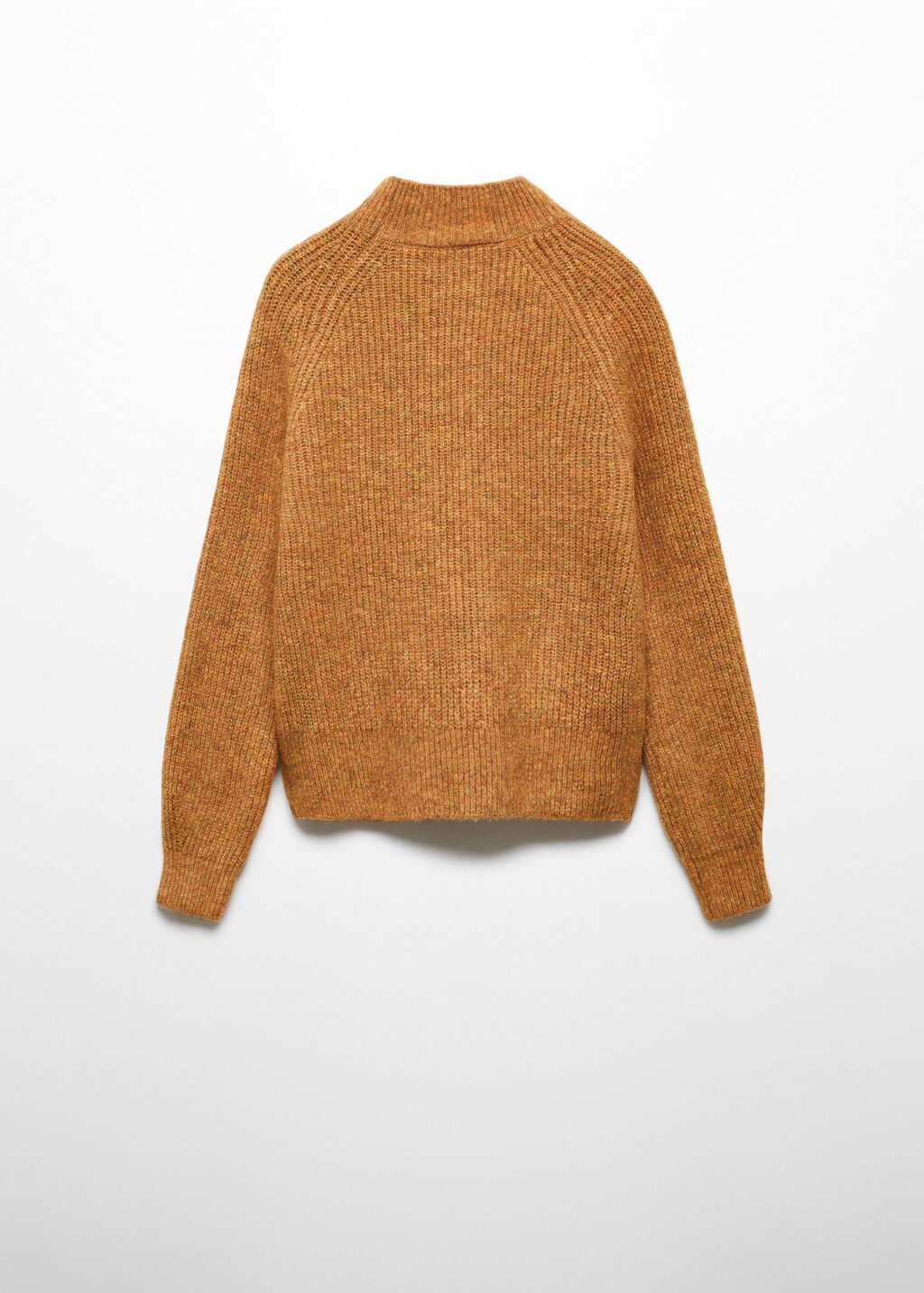 Turtleneck knit sweater - Reverse of the article