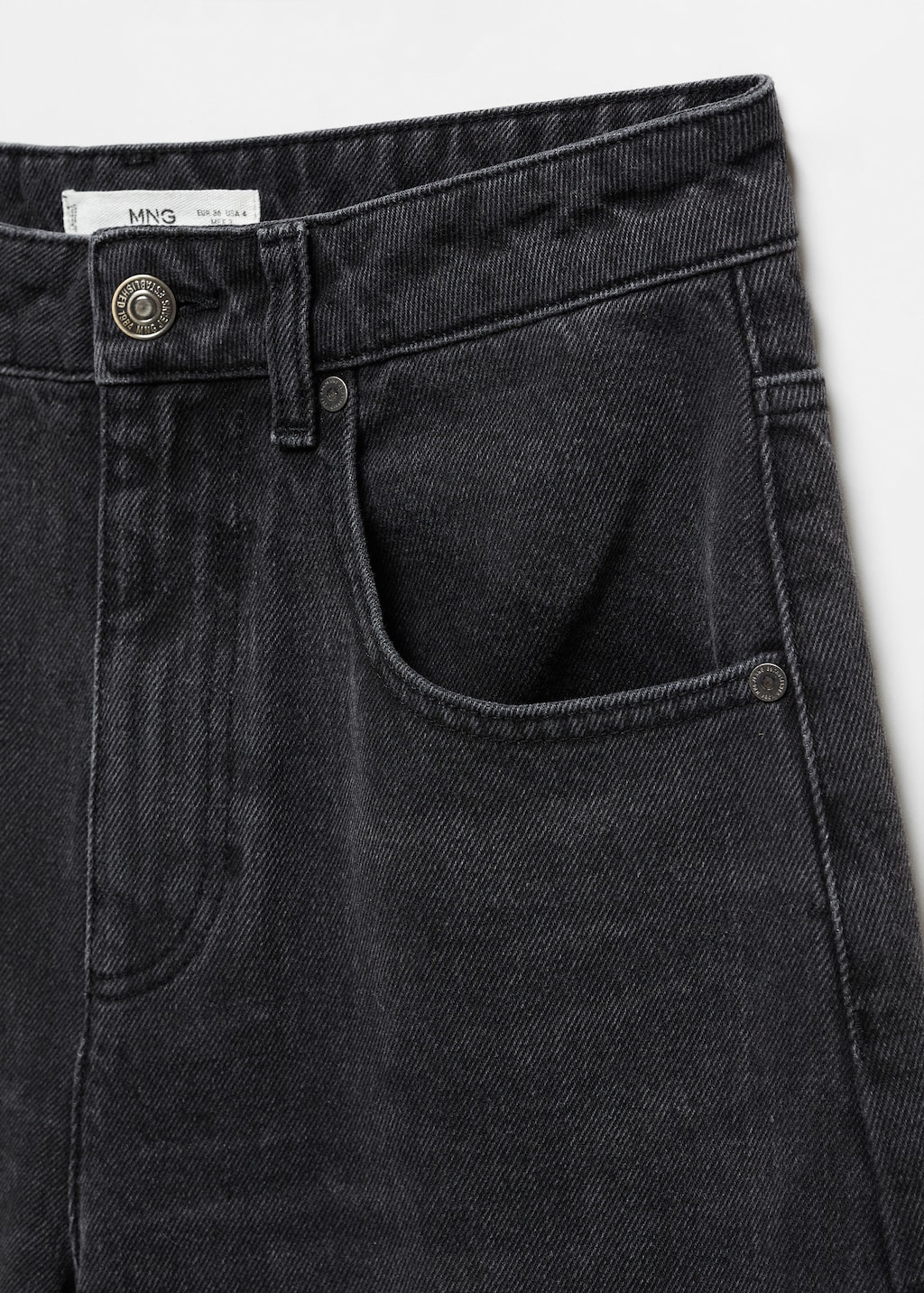 High-waist balloon jeans - Details of the article 8