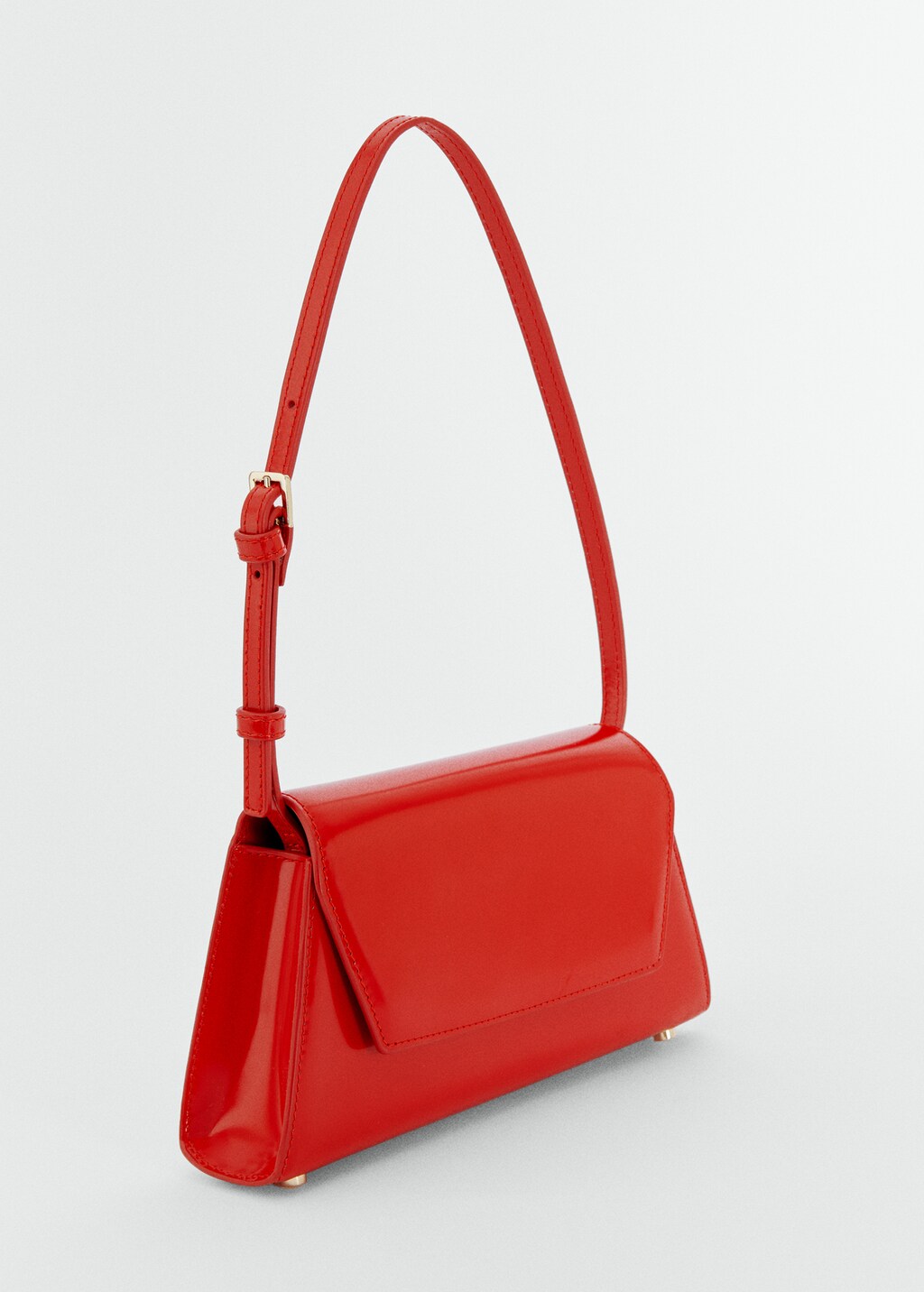 Patent leather bag - Medium plane