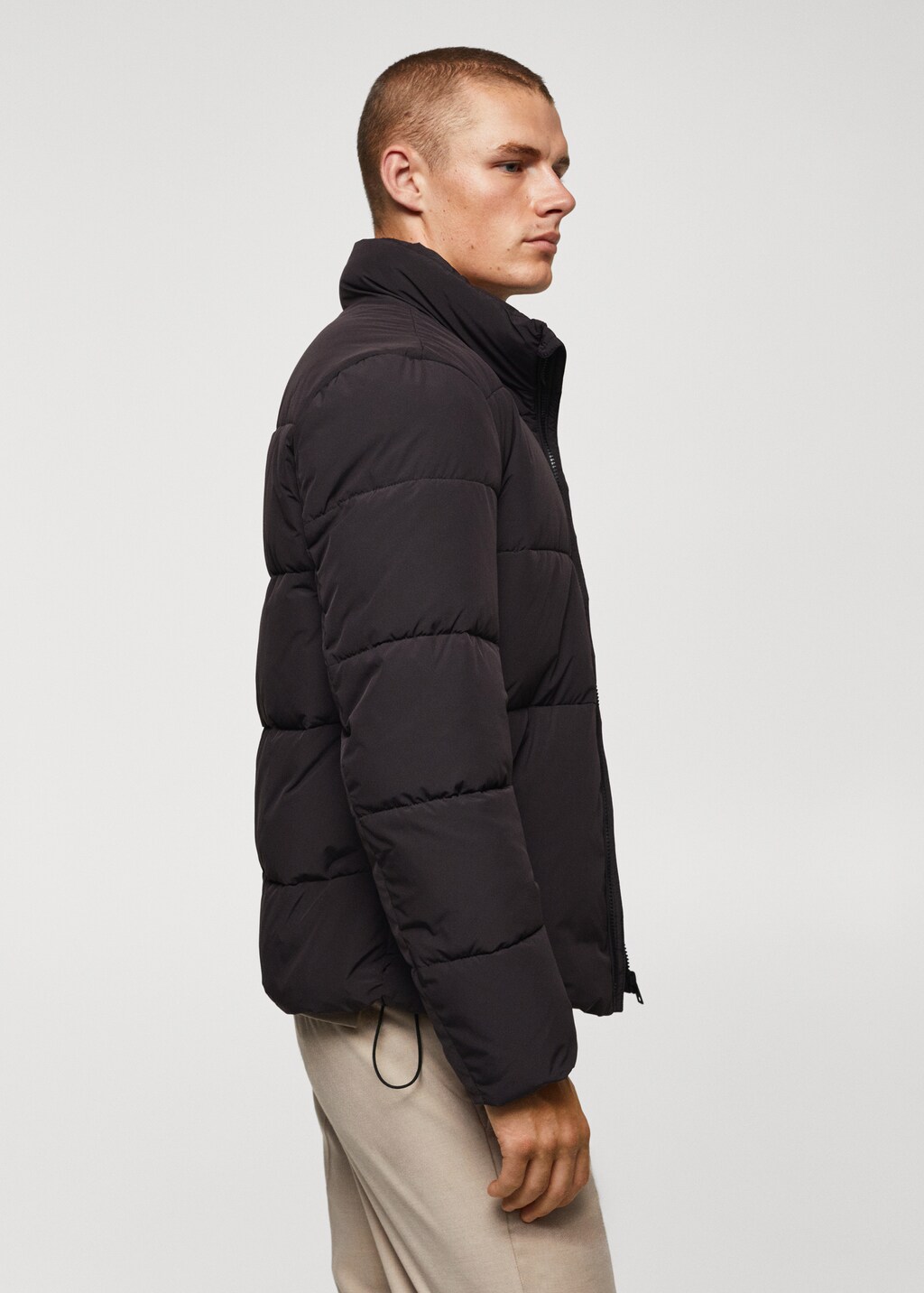 Water-repellent quilted anorak - Details of the article 2