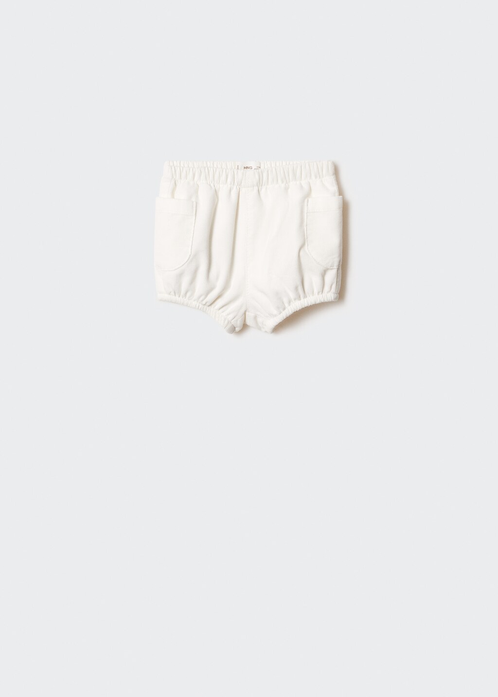 Pocketed corduroy shorts - Article without model