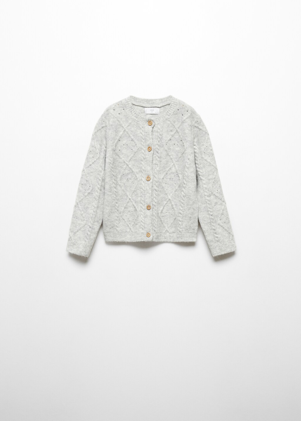 Button knit cardigan - Article without model