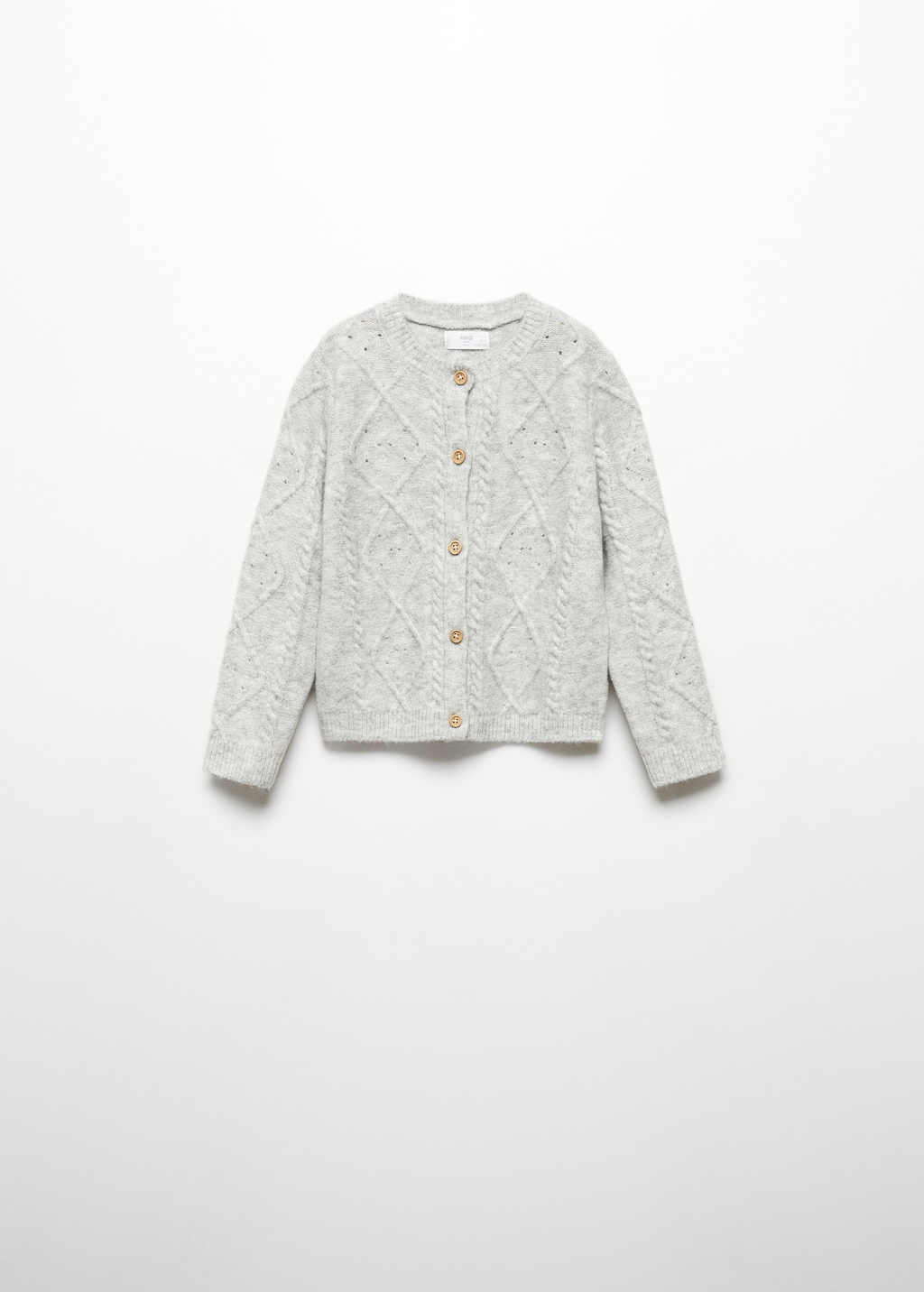 Button knit cardigan - Article without model