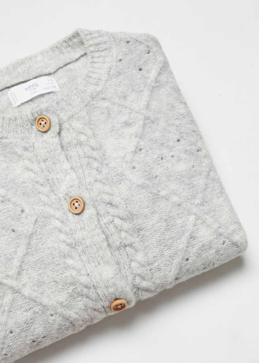 Button knit cardigan - Details of the article 0