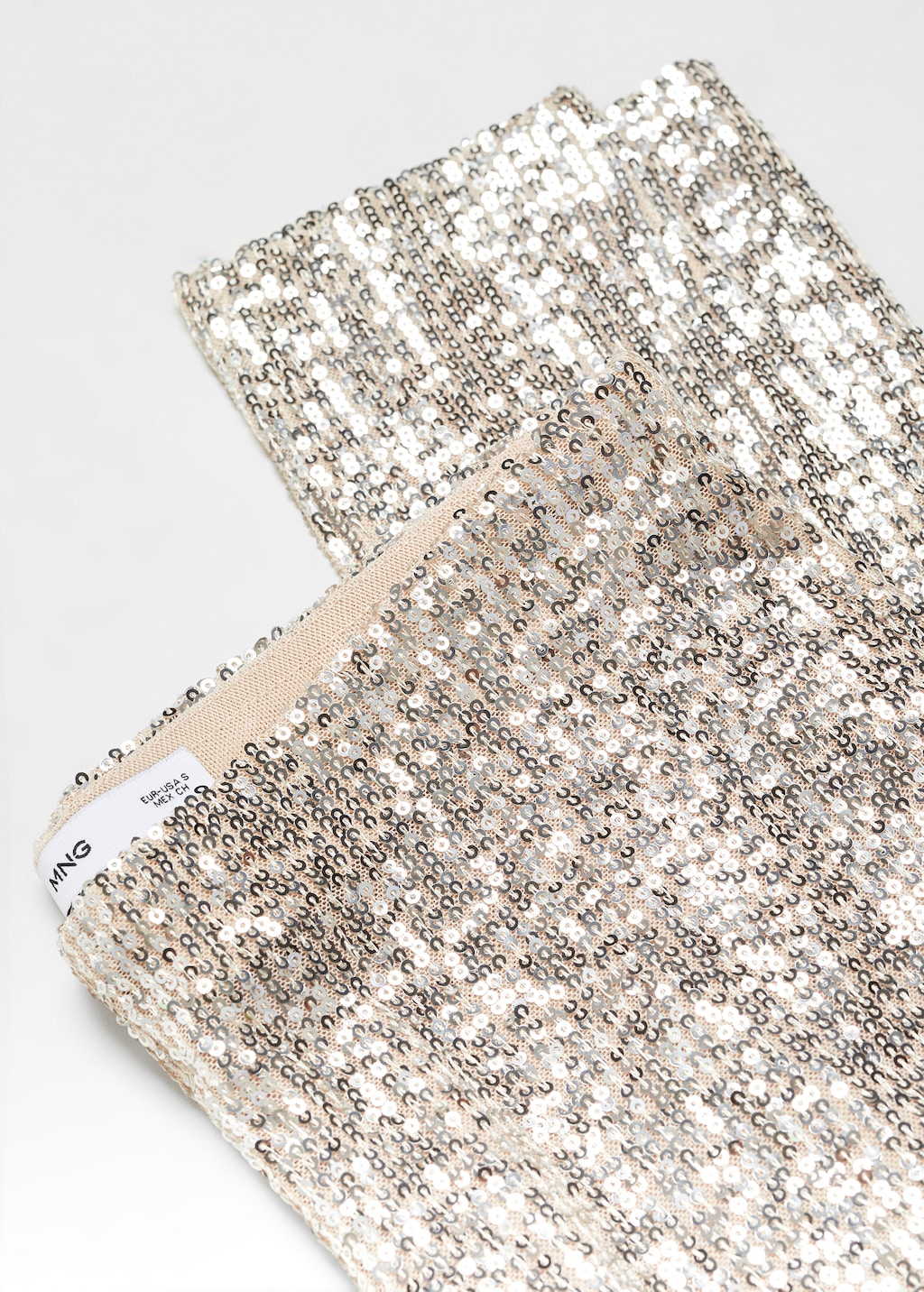 Elastic sequin trousers - Details of the article 8