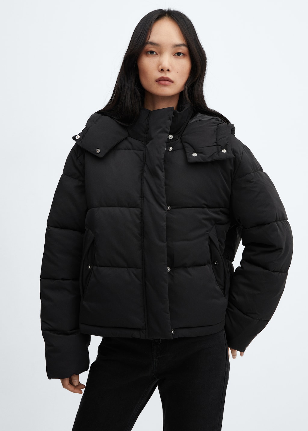 Mango anorak jacket best sale