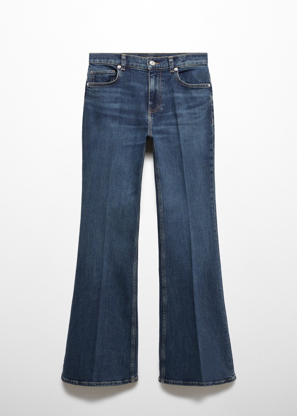 Medium-rise flared jeans  - Article without model