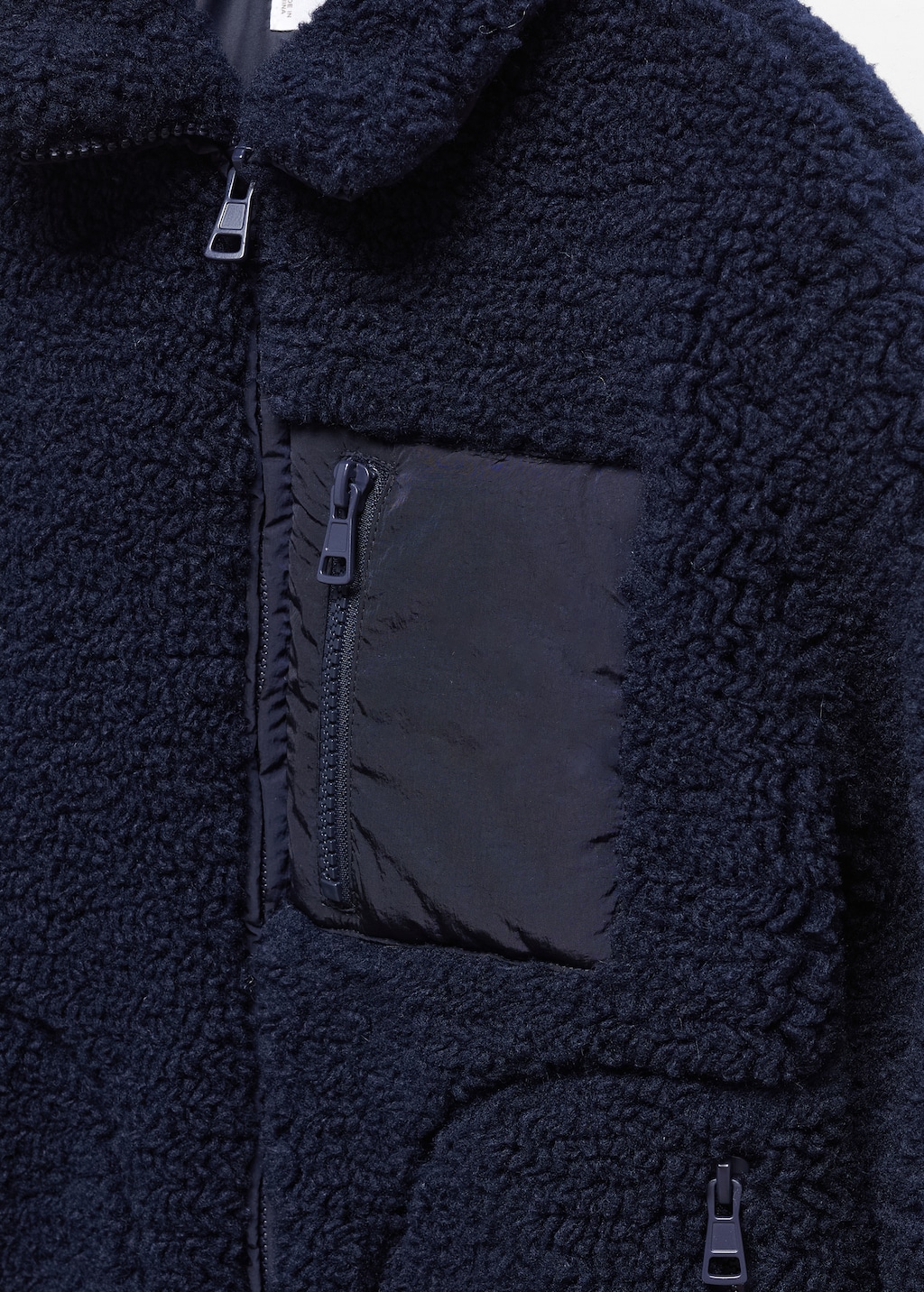 Shearling-effect jacket - Details of the article 8