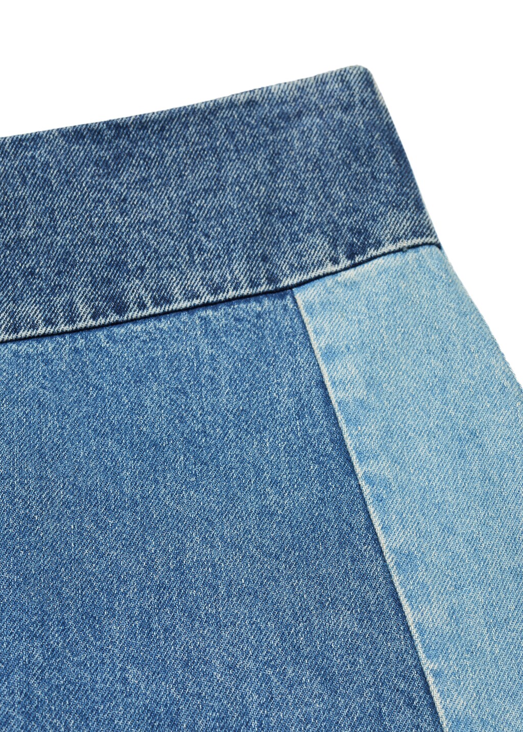 Patchwork denim skirt - Details of the article 8