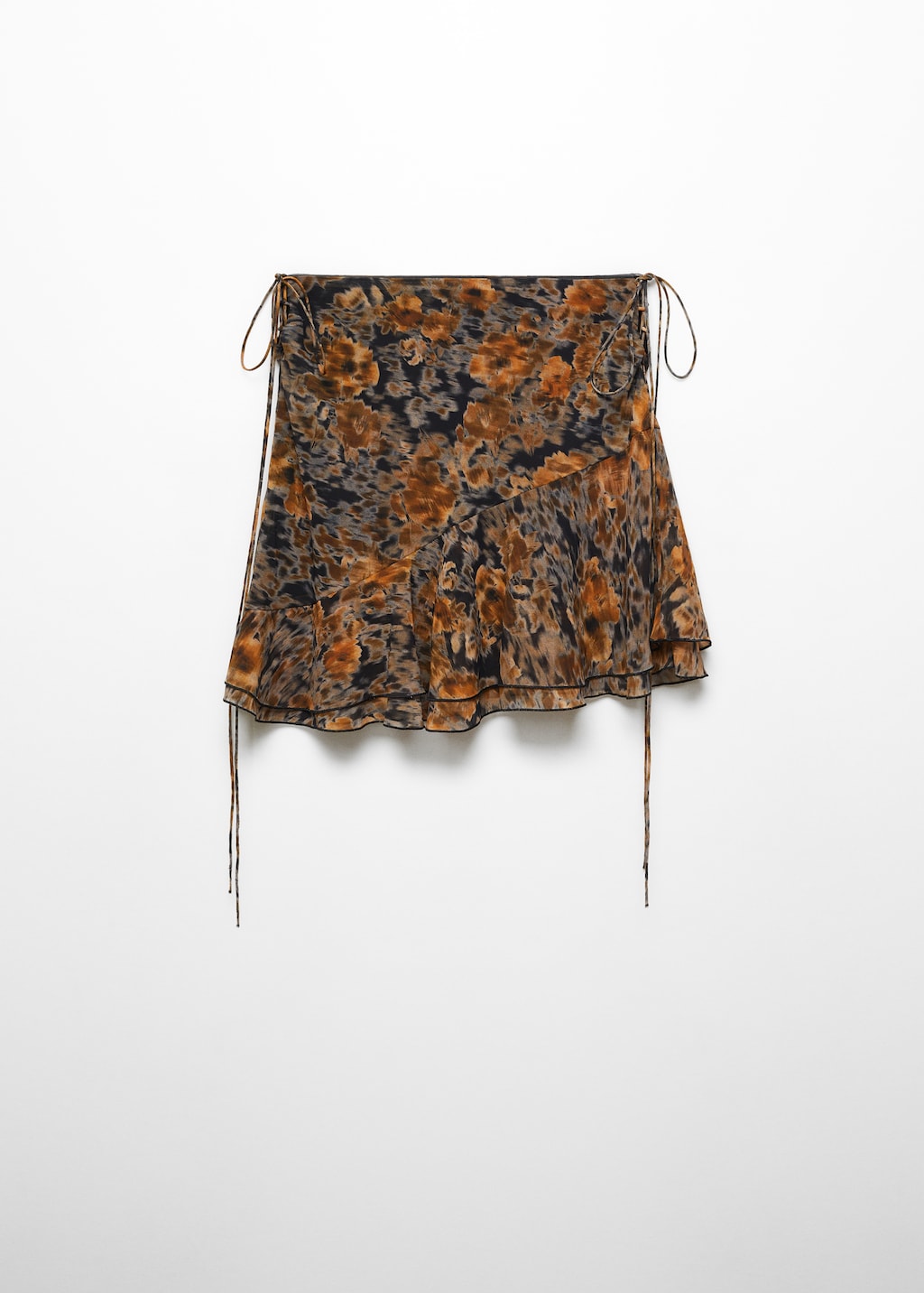 Semi-transparent printed skirt - Article without model