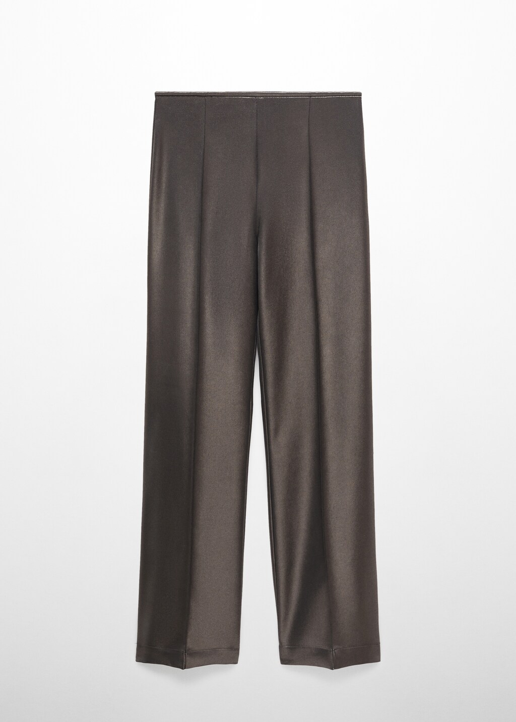 Metallic-effect trousers - Article without model