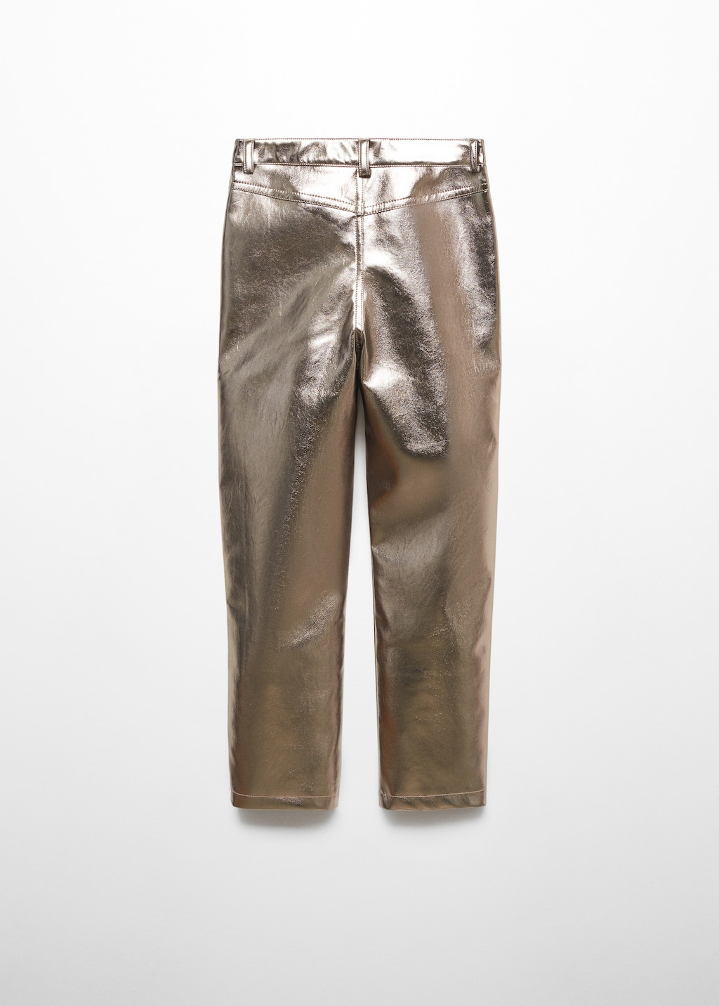 Metallic trousers - Reverse of the article