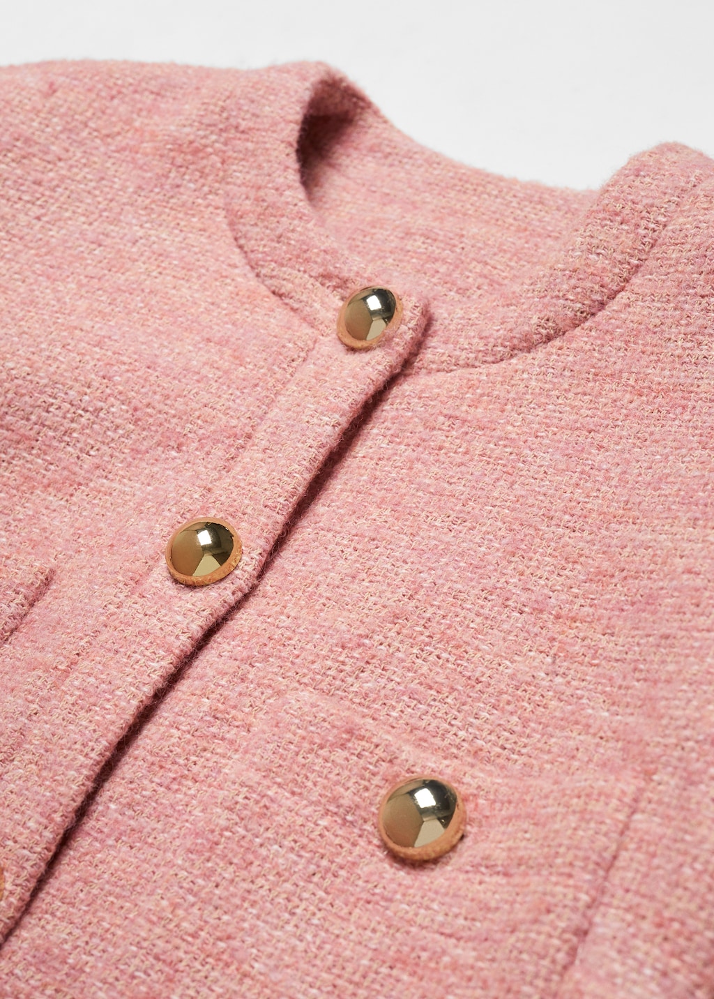 Knitted buttoned jacket - Details of the article 8