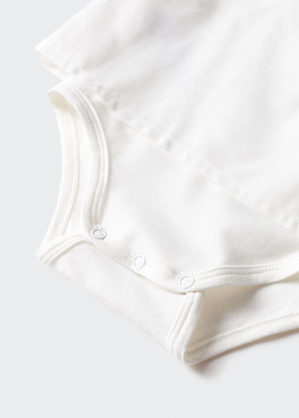 Cotton bodysuit blouse - Details of the article 0