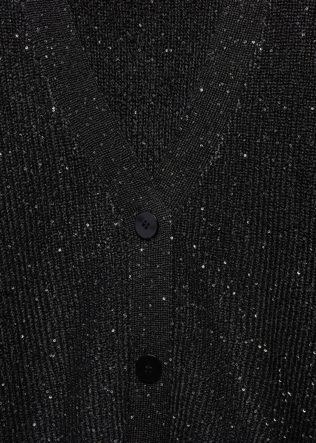 Paillettes knit cardigan - Details of the article 8