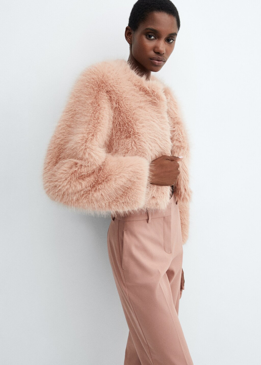 Fur effect jacket - Details of the article 2