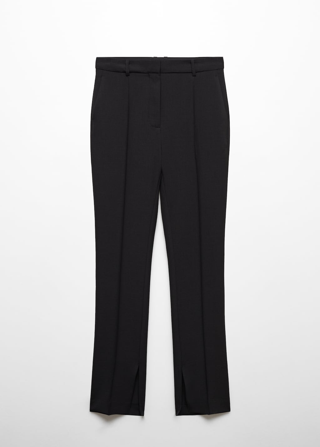 Side slit suit pants - Women | MANGO OUTLET USA