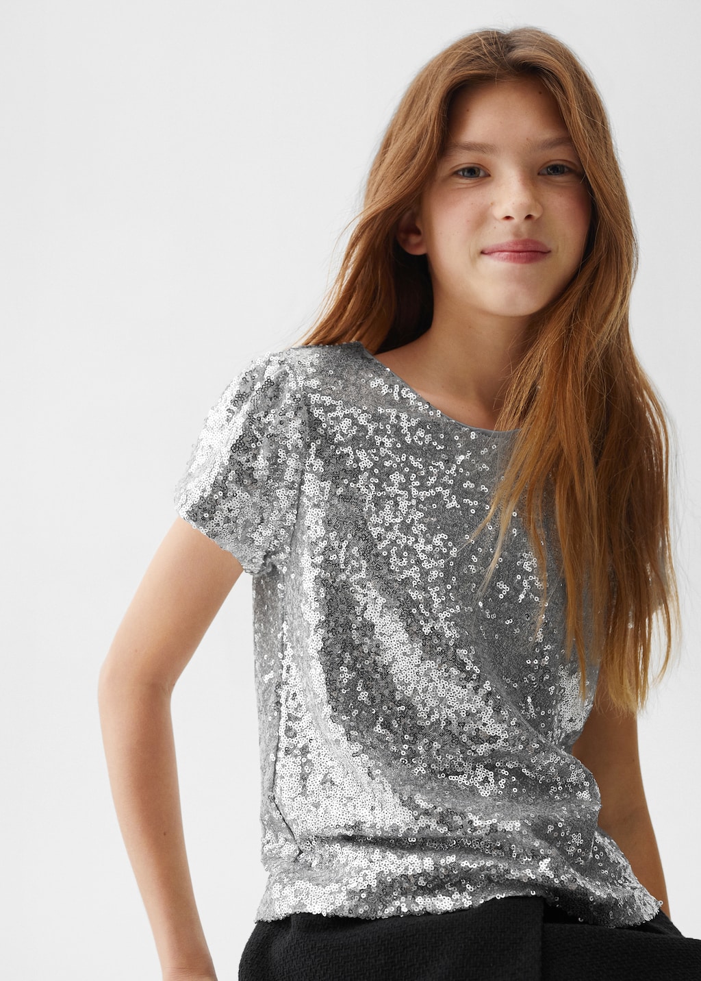 Sequin T-shirt - Details of the article 1