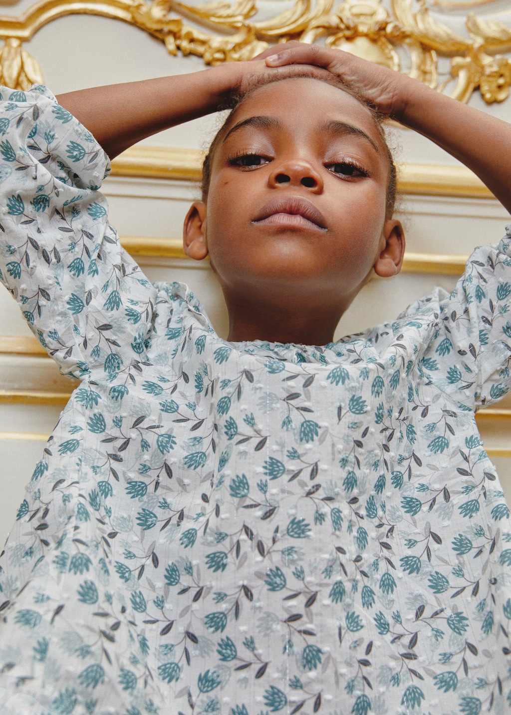 Blouse en coton imprimée - Détail de l'article 5